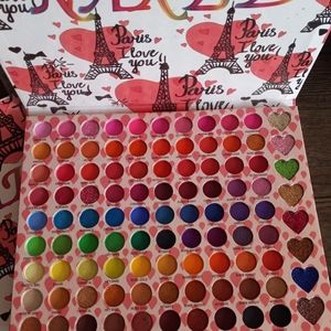 NEW NAKED FLOWERS I LOVE PARIS 98 SHADES EYESHADOW PALETTE
